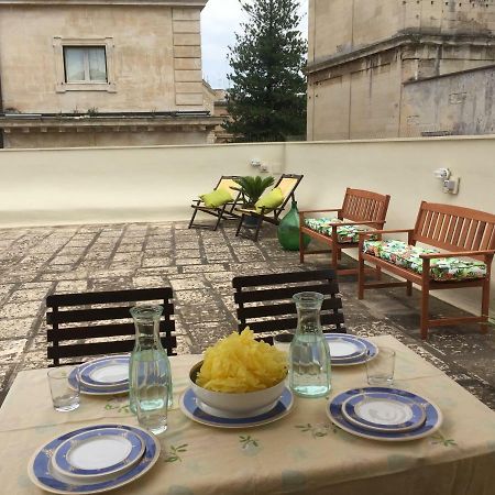 Historic Terrace Apartment Lecce Exterior photo
