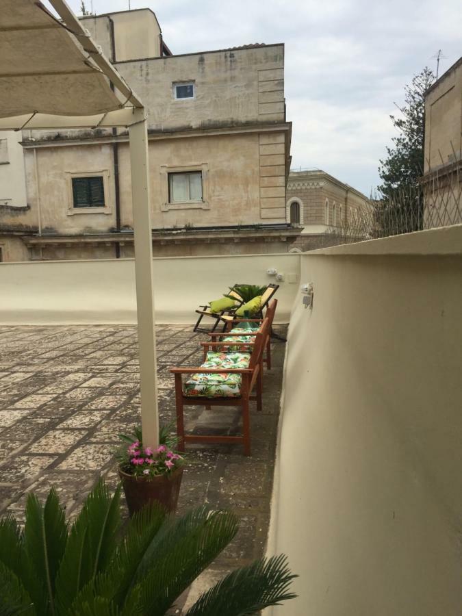 Historic Terrace Apartment Lecce Exterior photo
